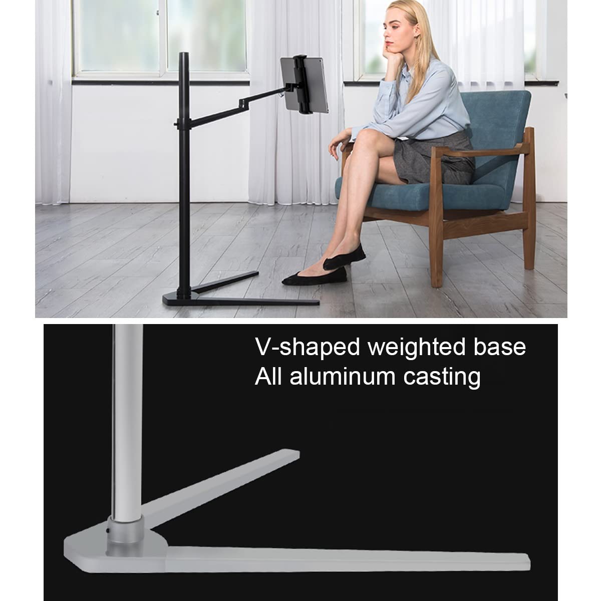 Base a forma di V(Black)