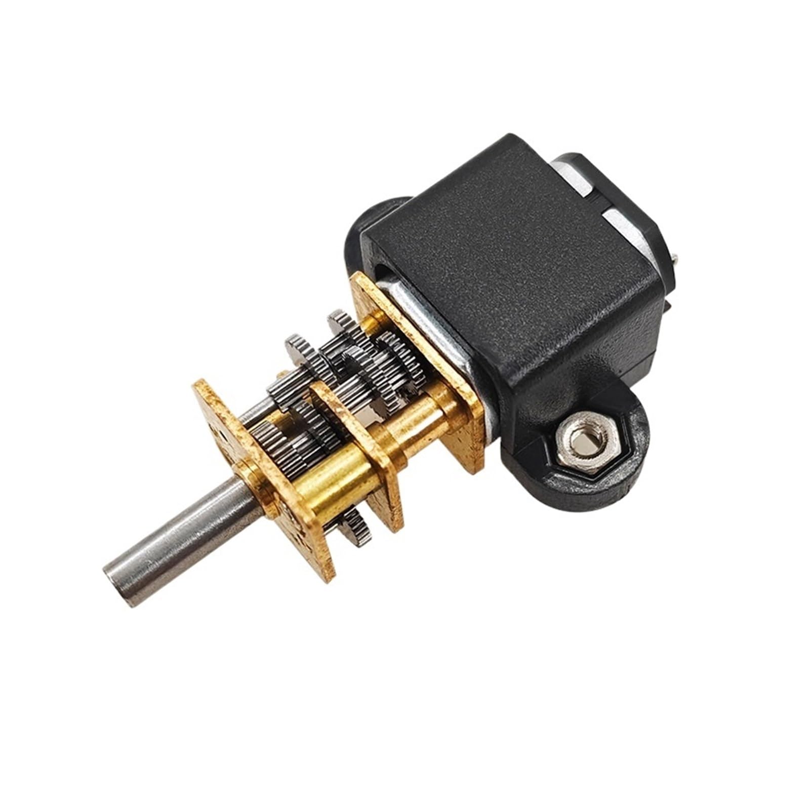 Motor GA12-N20 Rueda de Engranaje Metal 6V 30/50/60/100/150/200/300/600/1000RPM Motores Micro DC 12 Pulgadas(6V NO Bracket,4000RPM)
