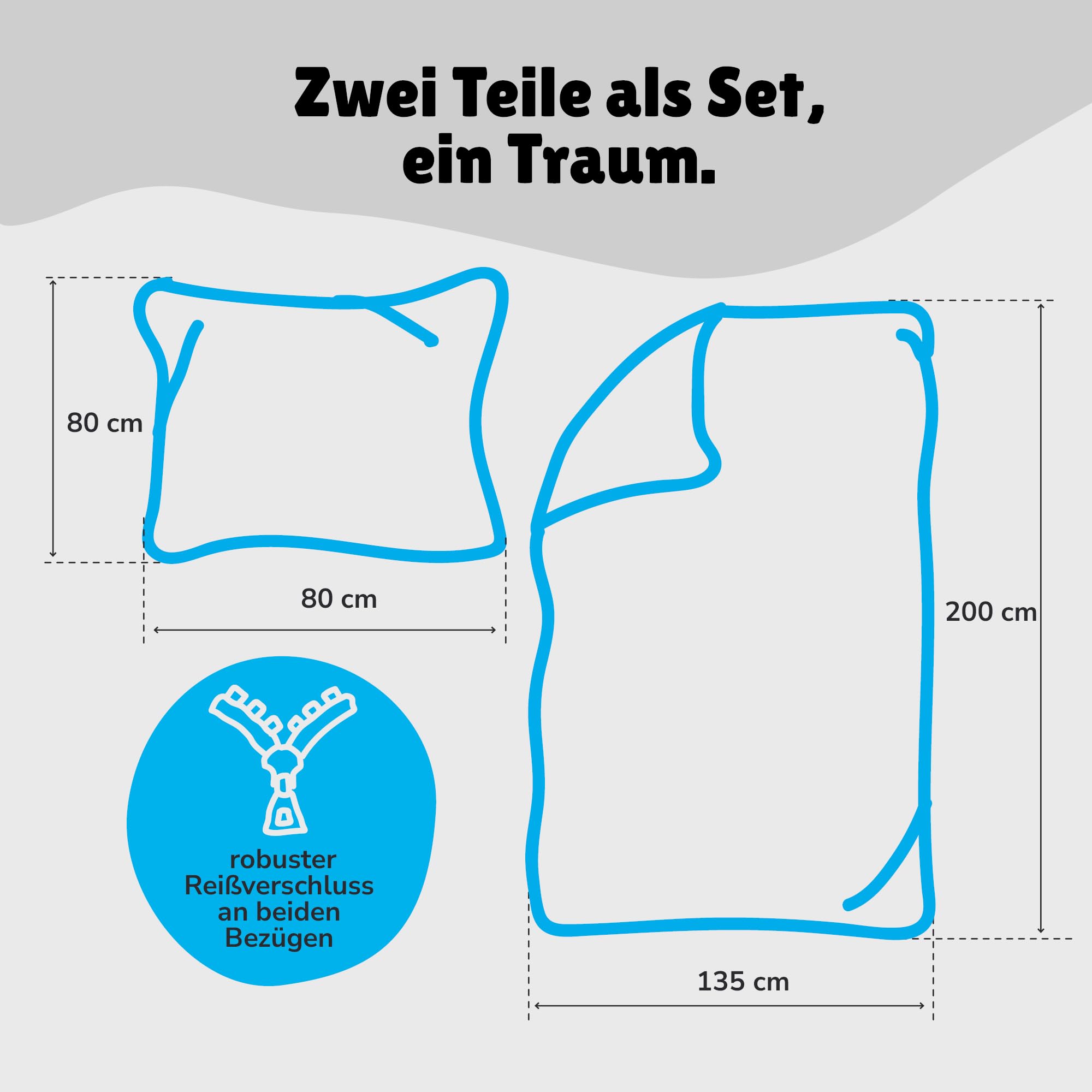 Familando – Feuerwehrmann Sam Bettwäsche-Set (2-teilig) – Decken- & Kissenbezug 135x200 cm & 80x80 cm mit Reißverschluss – 100% Baumwolle Renforcé – Hautfreundlich & kuschelig – Öko-TEX Zertifiziert