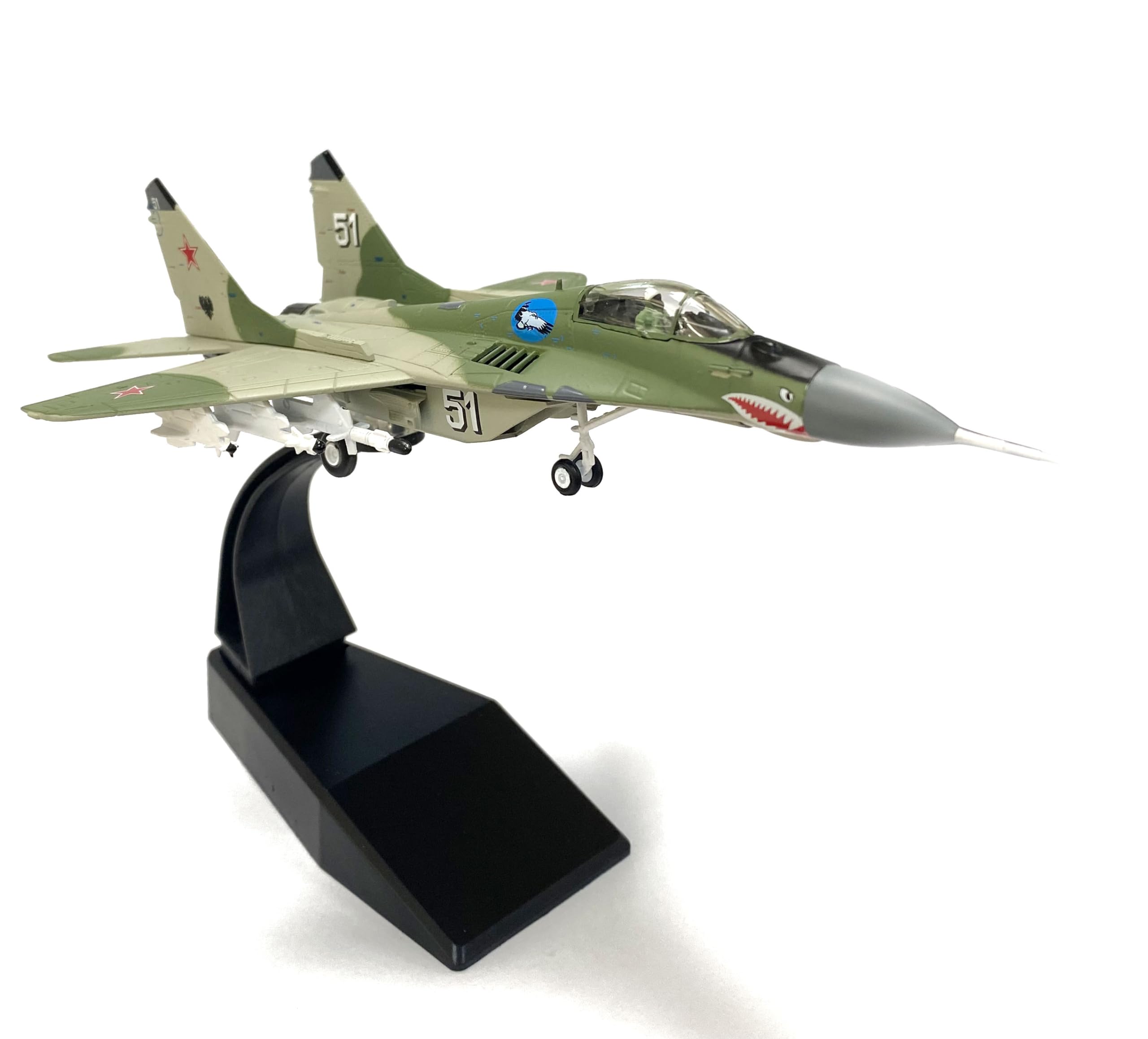 Amazon | wltk MiG- 29 1/100 ダイキャスト航空機モデル (MiG-29