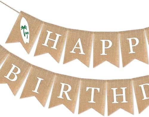 Miniatura 2 de Cartel de feliz cumpleaños de tabla de surf