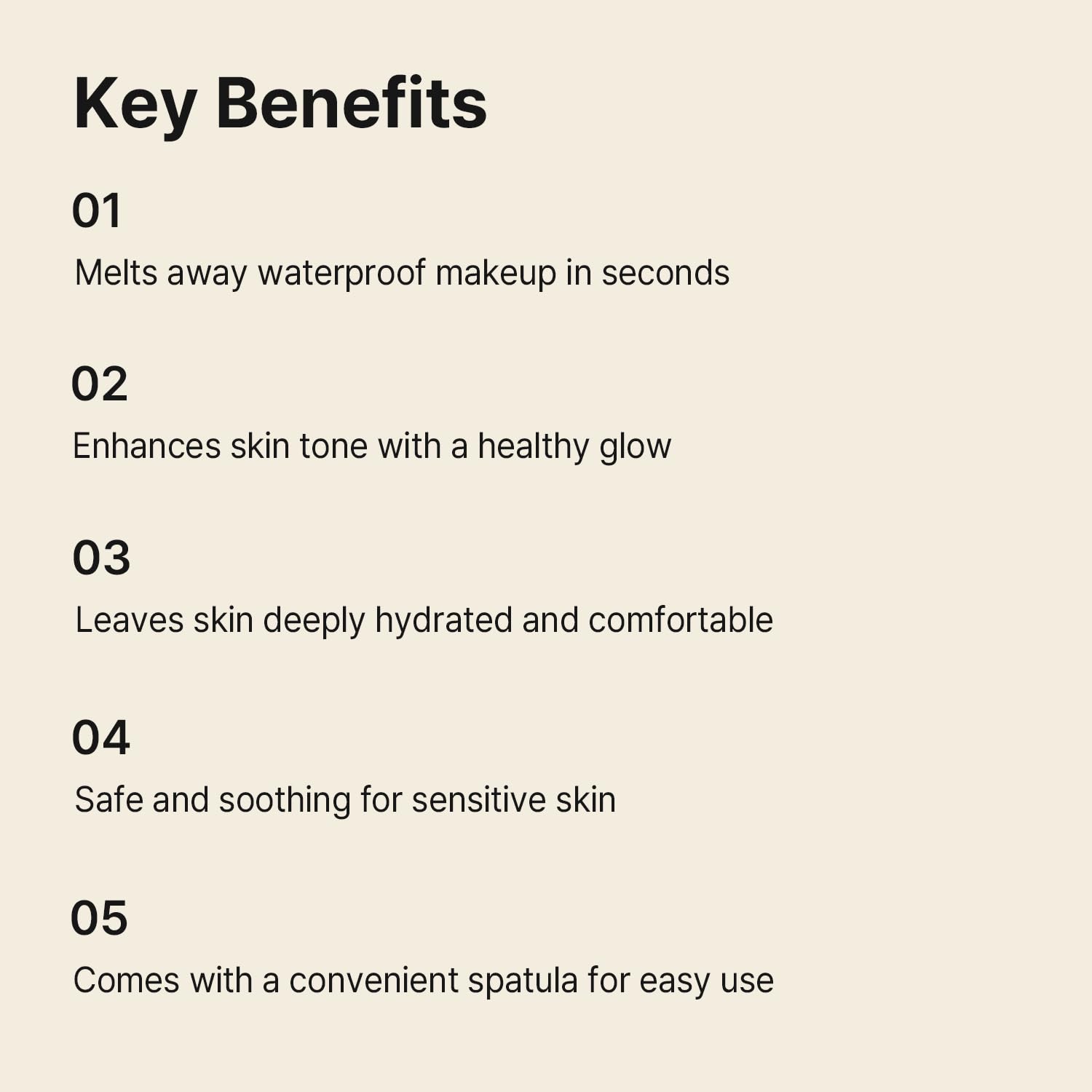 Rice Pore & Blackhead Cleansing Balm – Removes Makeup & Sunscreen, Deep Pore Cleanse, Non-Greasy Hydration, Jojoba & Olive Oils, Sensitive-Skin Safe 85g (2.99 fl.oz) - Image 3