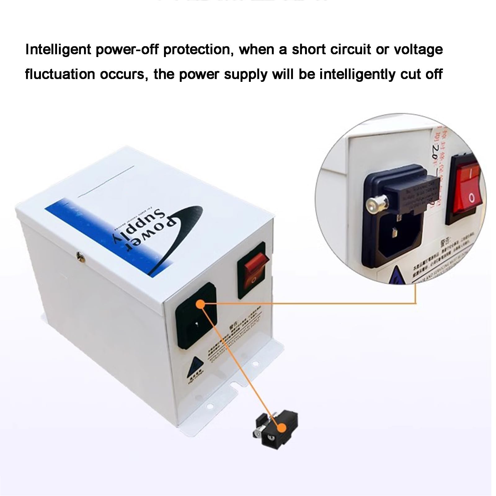Barra Ionizante Antiestática, Varilla Eliminadora De Electricidad Estática De 30/40/50/60 Cm Con Generador De Alta Tensión De 7 KV, Elimina Rápidamente La Electricidad Estática, Para El Embalaje