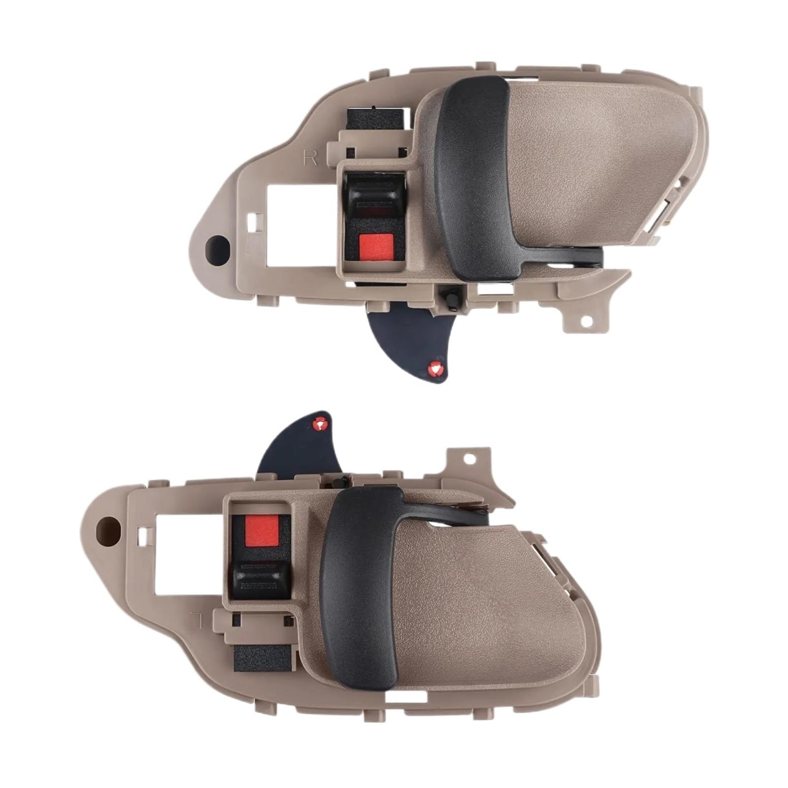 Fhcbutae A Pair Interior Car Handle For Chevy C1500 C2500 C3500 K1500 K2500 K3500 For Tahoe Left And Right Car Interior Door Handles 77187 77186 15708043 15708044(A Pair)