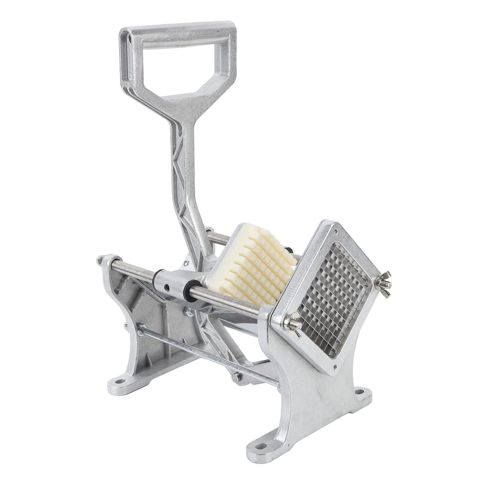 Cocoarm French Fry Cutter Potato Cutter, Stainless Steel Commercial Heavy Duty with Comfortable Grip Handle for Home Kitchen Use