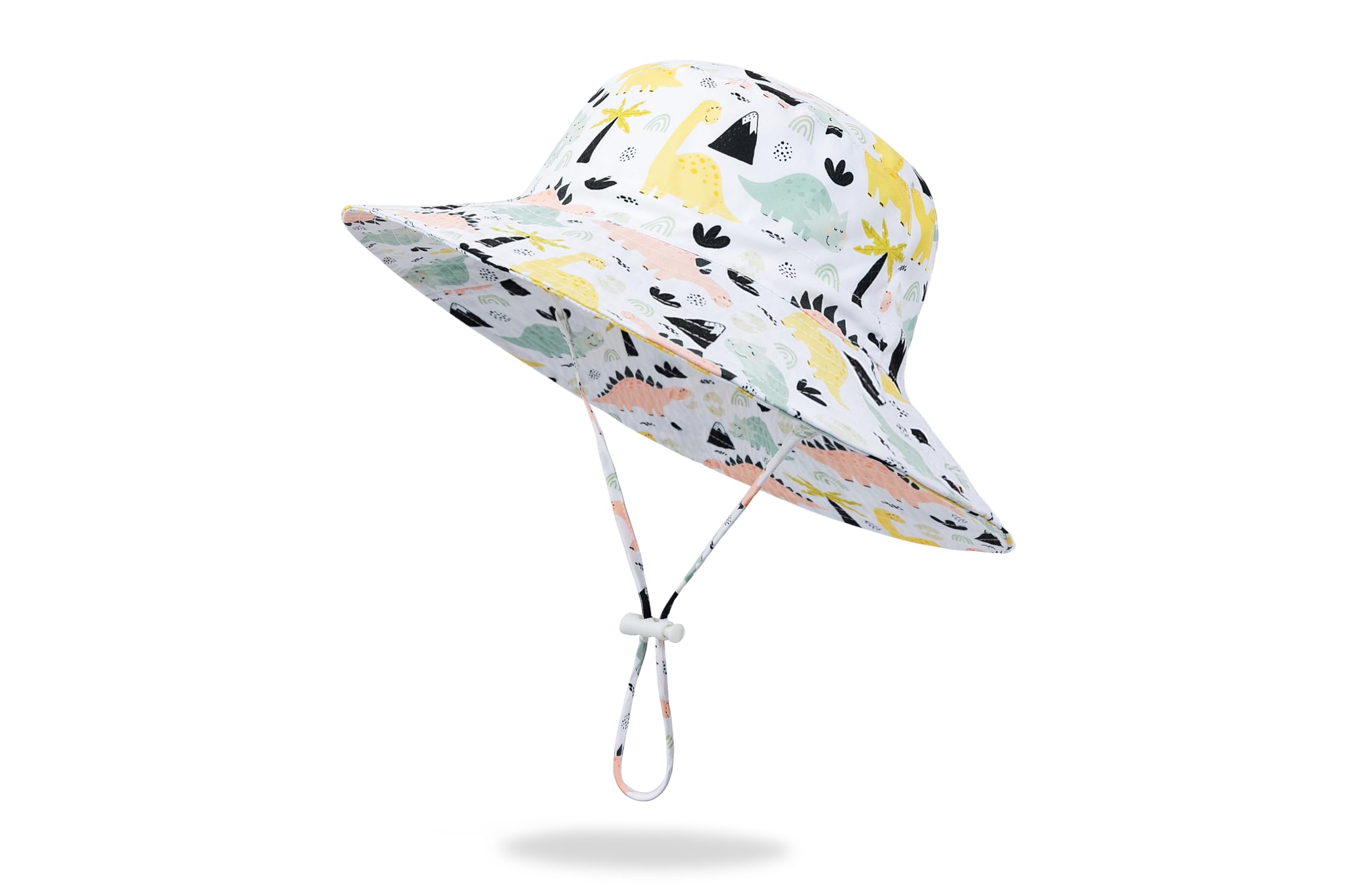 Sombrero de sol para bebé, sombrero de ala ancha, sombreros de playa para niños, protección solar UPF 50+ para niños y niñas — view 9