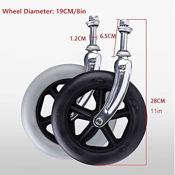 鋳鉄のキャスターセット Amazon.co.jp: ANSNOW 8 インチ車椅子フロントキャスター交換用