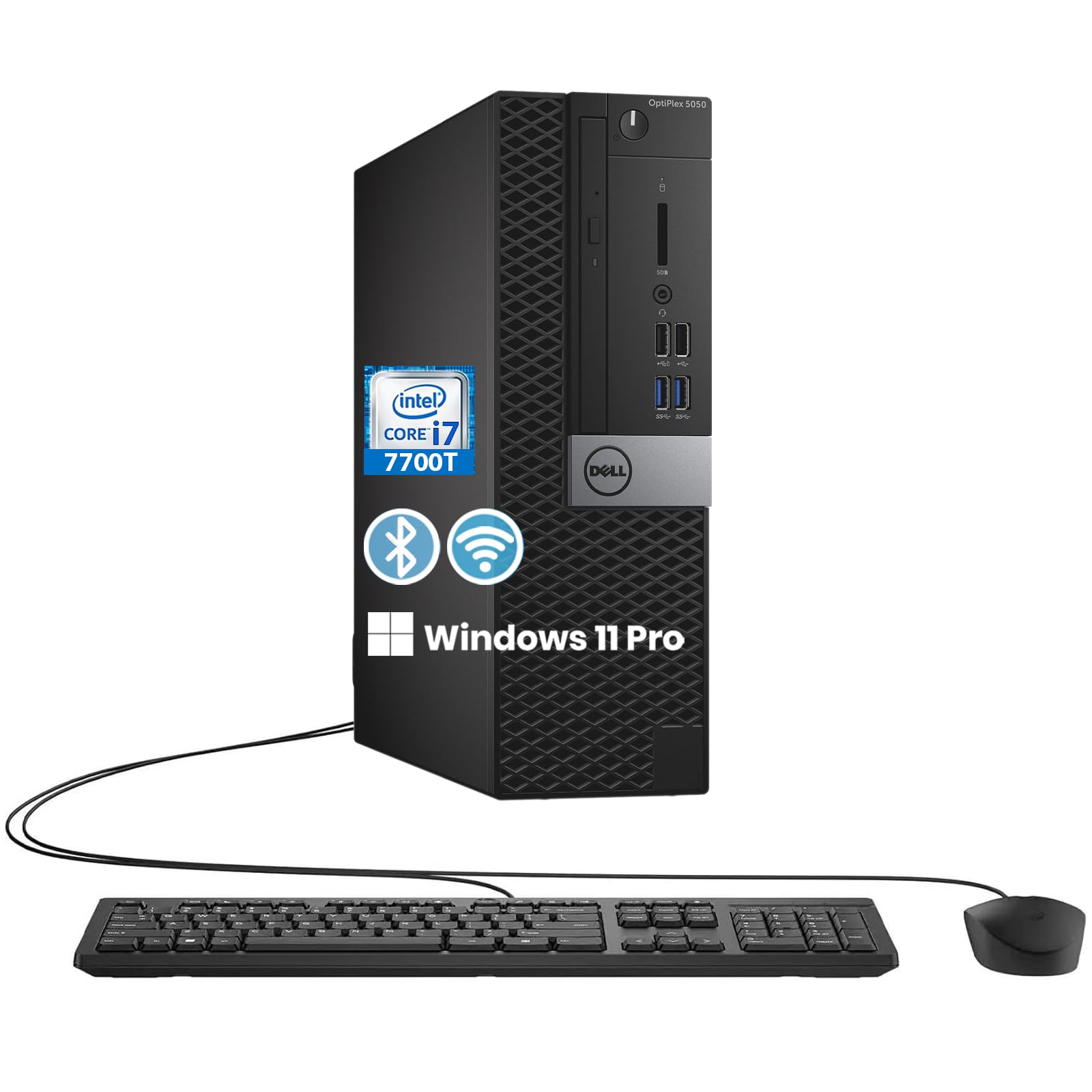 Amazon.com: Dell OptiPlex 5050 SFF Desktop PC, Core i7-7700T 2.9