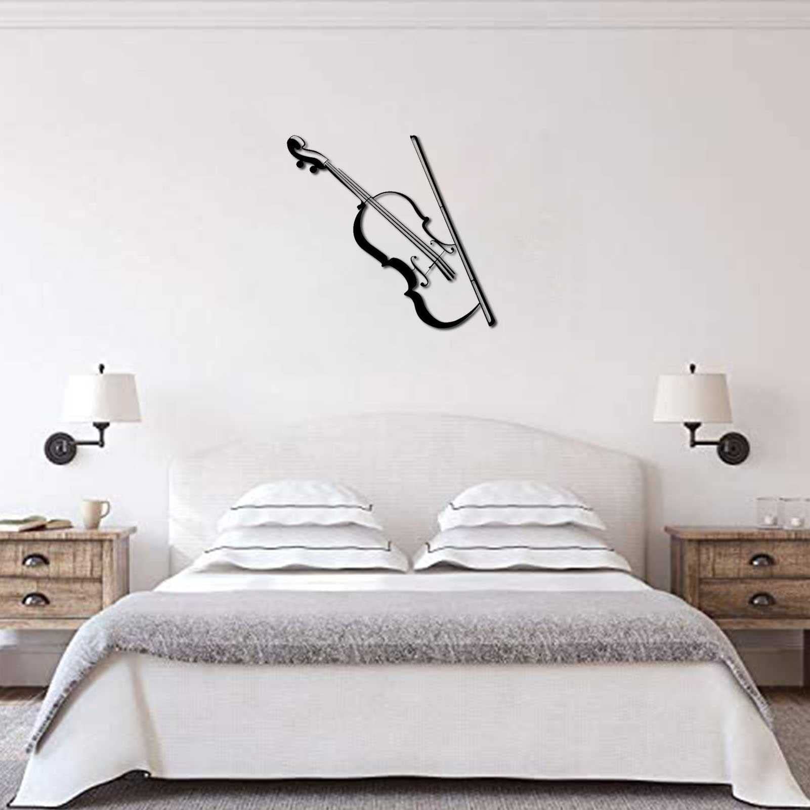 Classico Strumento A Corde Di Musica Per Violino Retrò Con Vecchi Fogli Di Note Musicali In Legno Di Quercia Vecchio 48467700