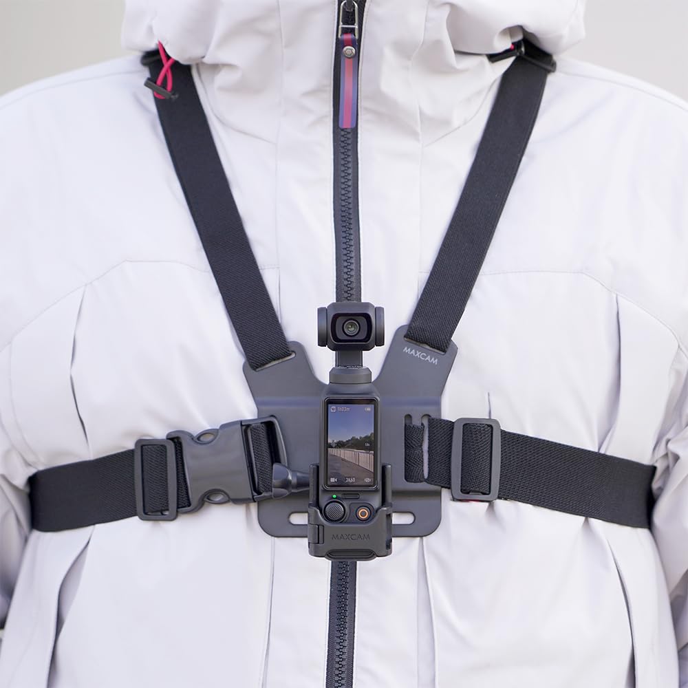 MAXCAM Pectoral Girdle Mount kompatibel mit DJI Osmo Pocket 3