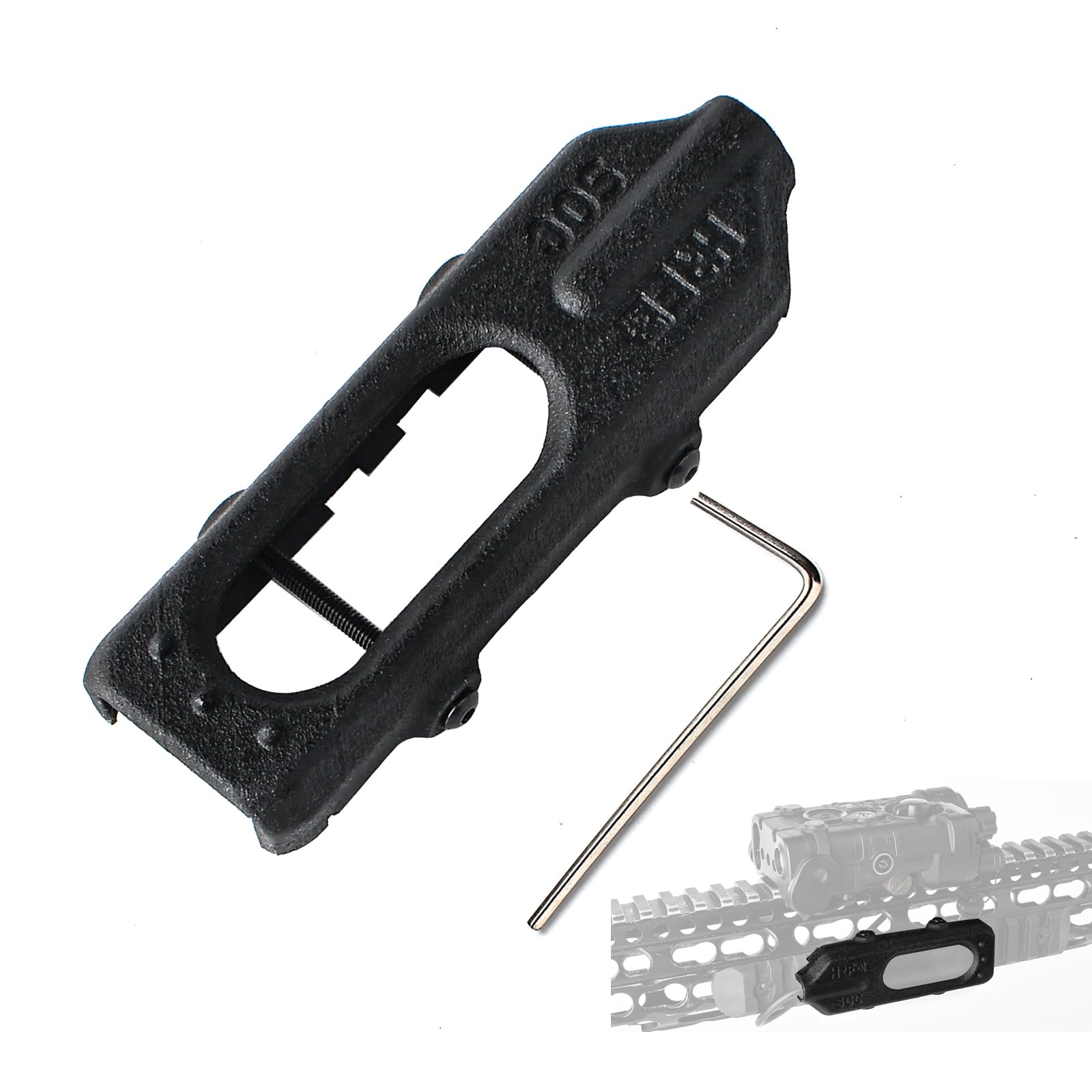 GLECTICAL Tactical Torch Remote Pressure Pad Mount, Pressure Switch Mount
