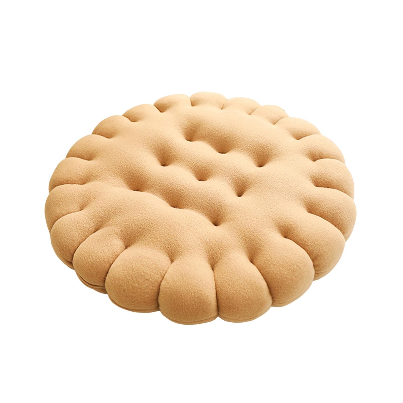 Creations Biscuit Shape Cushion Decorative Soft Floor Cushion for Gift Living Room Bar Round BeigeHome & Garden|Yard Garden & Outdoor Living|Patio & Garden Furniture|Cushions & Pads-image-46
