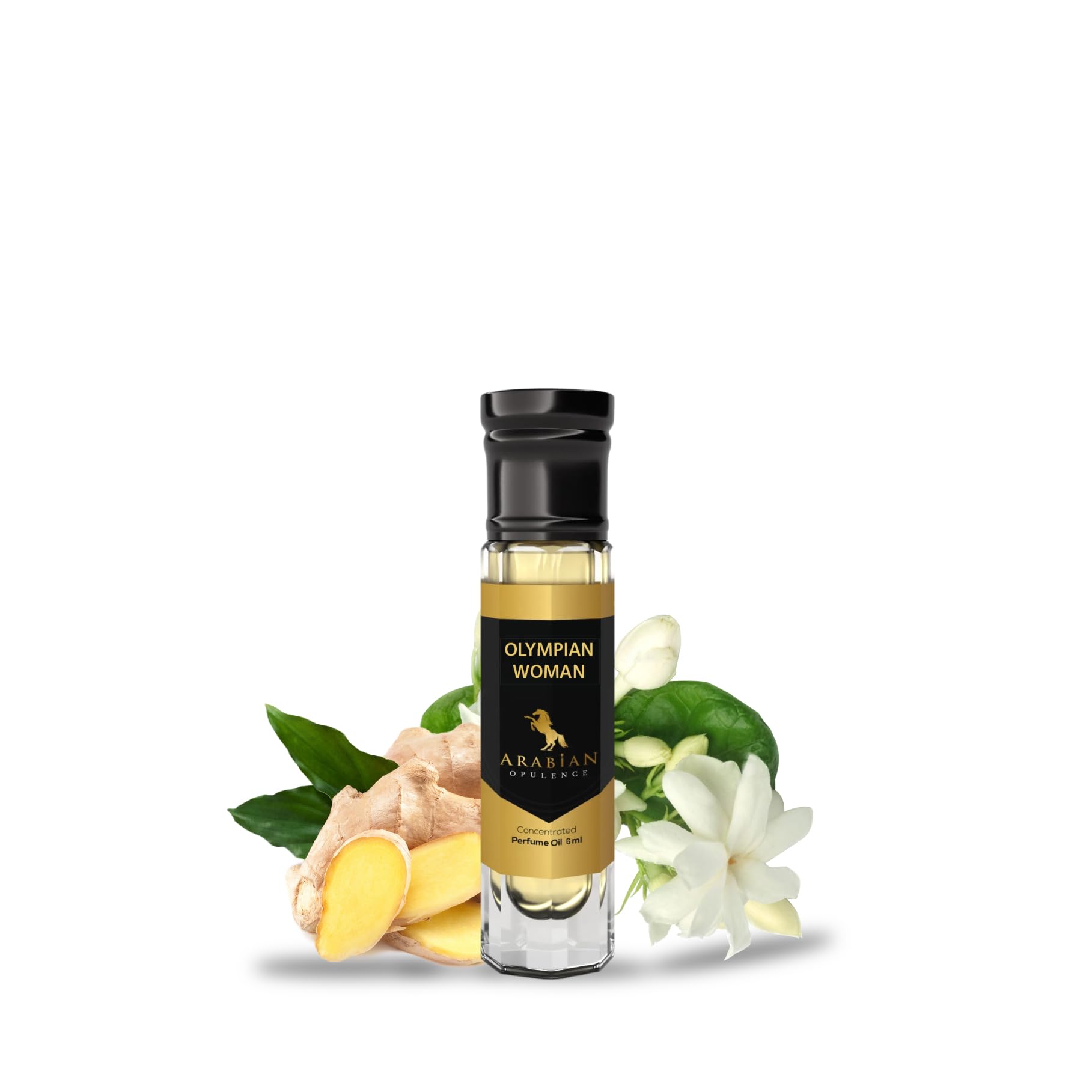 Arabian Opulence FR226 OLYMPIAN WOMAN perfume oil for women. 6ml roll-on bottle. . Vanilla/salty/white floral/woody/balsamic
