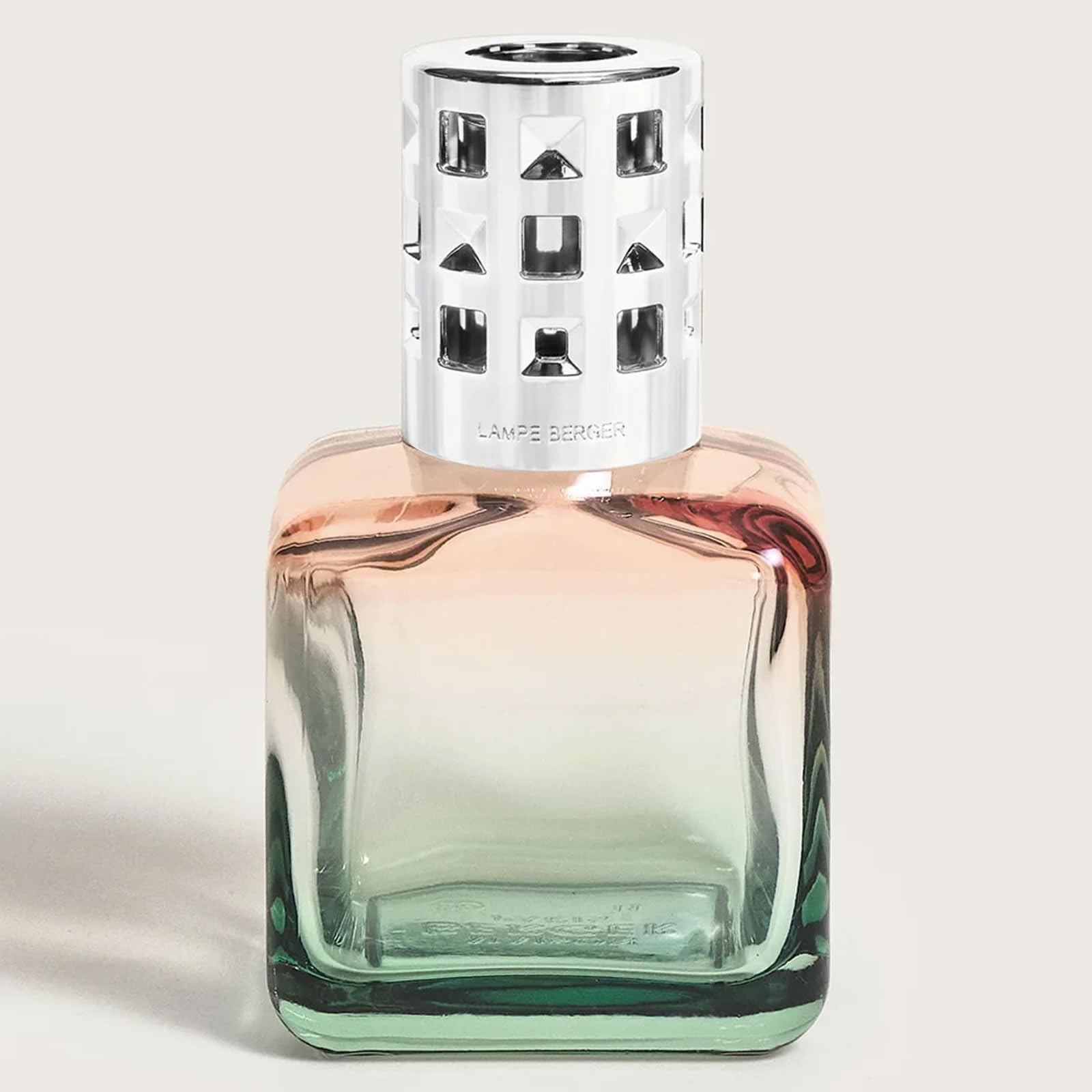 Maison Berger Geschenkset Eiswürfel – Raumduft-Diffuser 250 ml – entfernt Gerüche, reinigt die Luft, dekoratives Objekt für Zuhause oder Büro (Grüner Pfirsich – Eisenkrautschale)