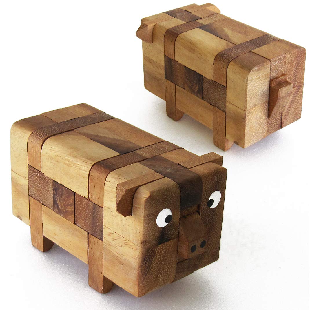 Numero Gioco Rottura Testa A Partire Da 9 Anni Di Difficoltà 36. In Legno Massiccio Conforme Alle Norme CE, Marca Francese Le Délirant, Soluzione Con Illustrazioni Fornite. Rimuovere E Sostituire I