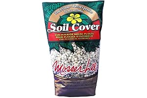 Mosser Lee Decorative Pearl Stone Soil Cover for Indoor Plants