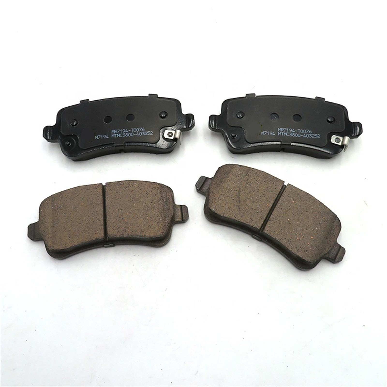 Pasuje do FOTON TUNLAND G7 JETOUR T2 BAIC BJ40 OE ceramiczne tylne klocki hamulcowe nr ASH000065 011-1004-5160 F26-3502080
