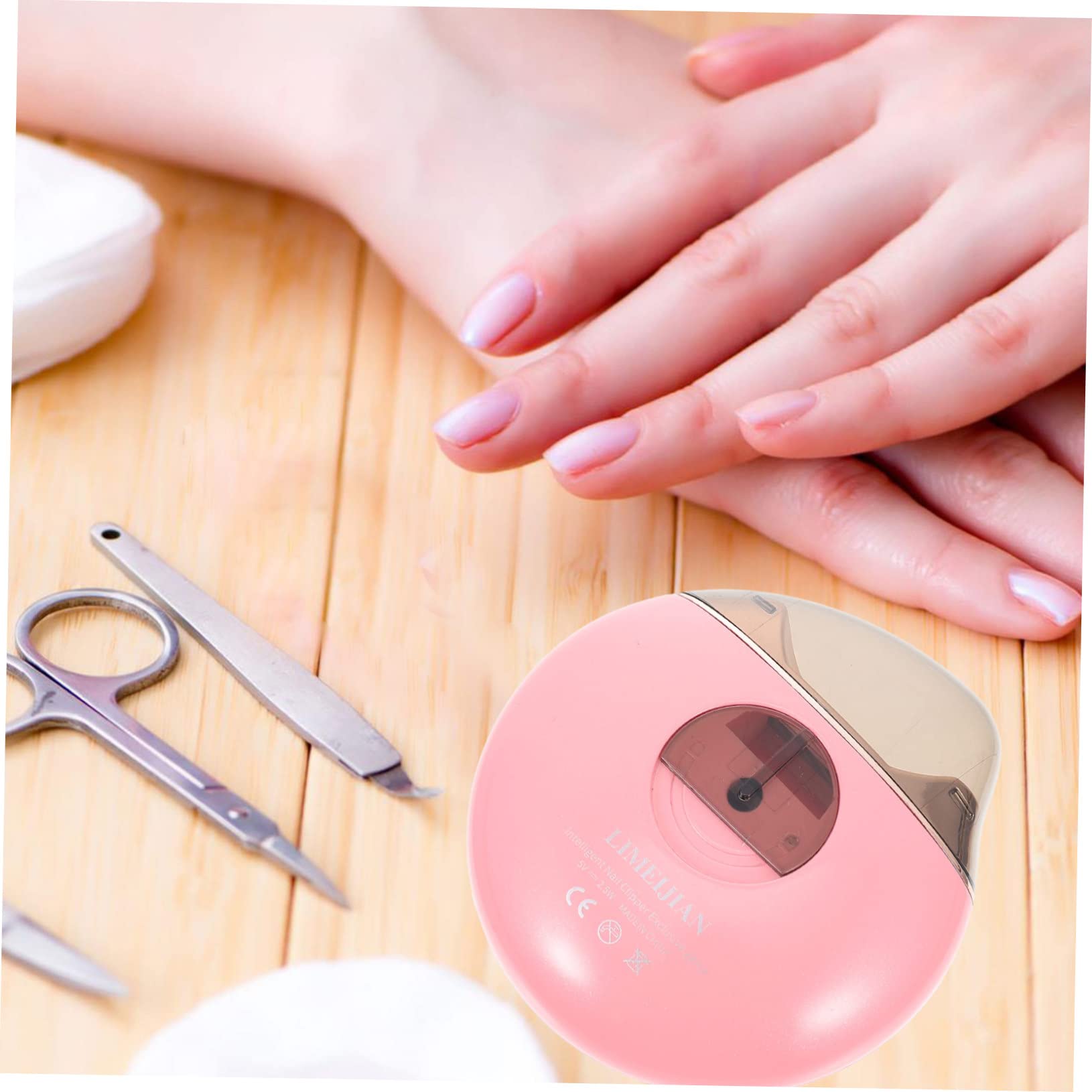 SUPVOX Kids Nail Trimmer Kit Electric Manicure Trimmer Automatic Nail Electric Kids Polishing Tool