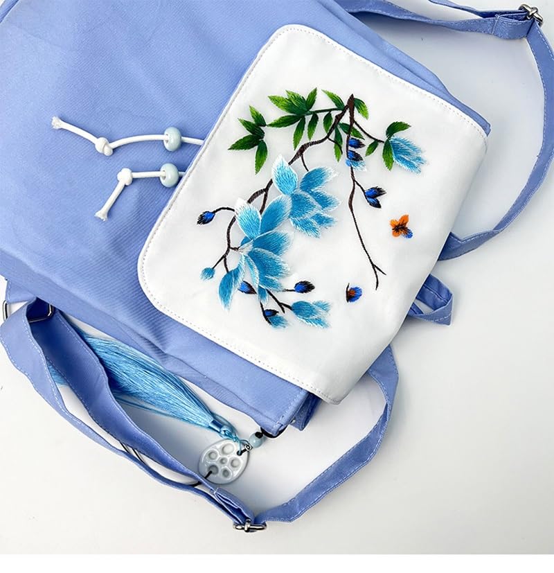 Sac à dos Hanfu de style antique finitions soignées pour vêtement Han - 4