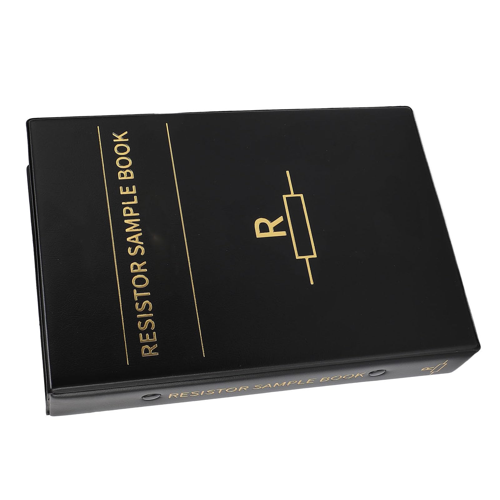 Libro de muestras de resistores SMD 0805, carpeta surtida de 170 valores de resistores de alta precisión del 1%, organizador compacto de componentes electrónicos para mantenimiento
