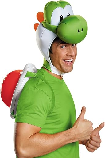Disguise Men's Yoshi Costume Accessory Kit - Adult