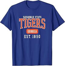 Savannah State University SSU Tigers Est. Date T-Shirt