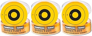 Stick-Um-Up Ultra Bright 2.25" Adhesive Peel & Stick Shooting Targets Bullseye Pasters (150 Pack)