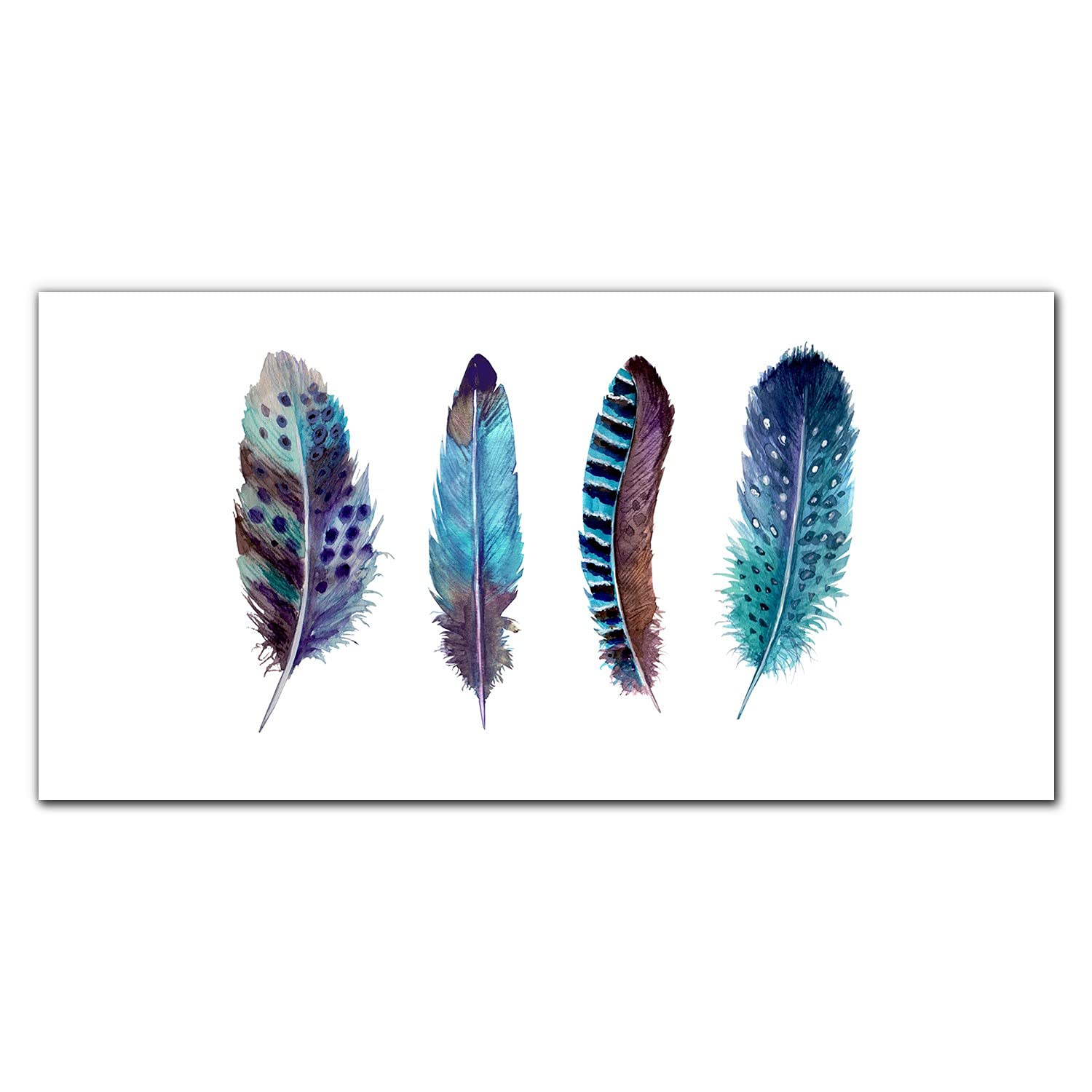 Crédence de cuisine en verre motif plumes pour un intérieur cosy