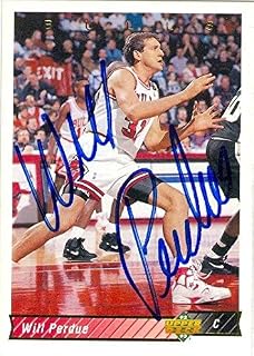 Will Perdue autographed Basketball Card (Chicago Bulls) 1992 Upper Deck #274 - Basketball Autographed Cards