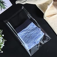 Vista 3 de Keoferlo Bolsas de celofán autoadhesivas de 10 x 14 pulgadas, bolsas de plástico transparente de polietileno transparente para envolver ropa