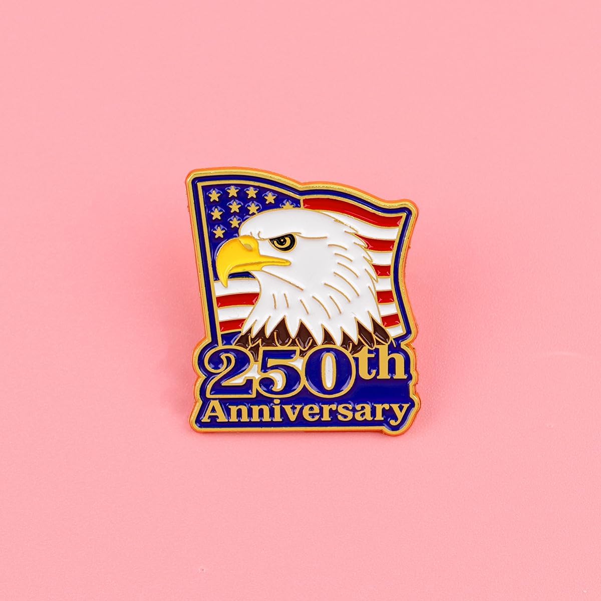 US 250th Anniversary Enamel Pin