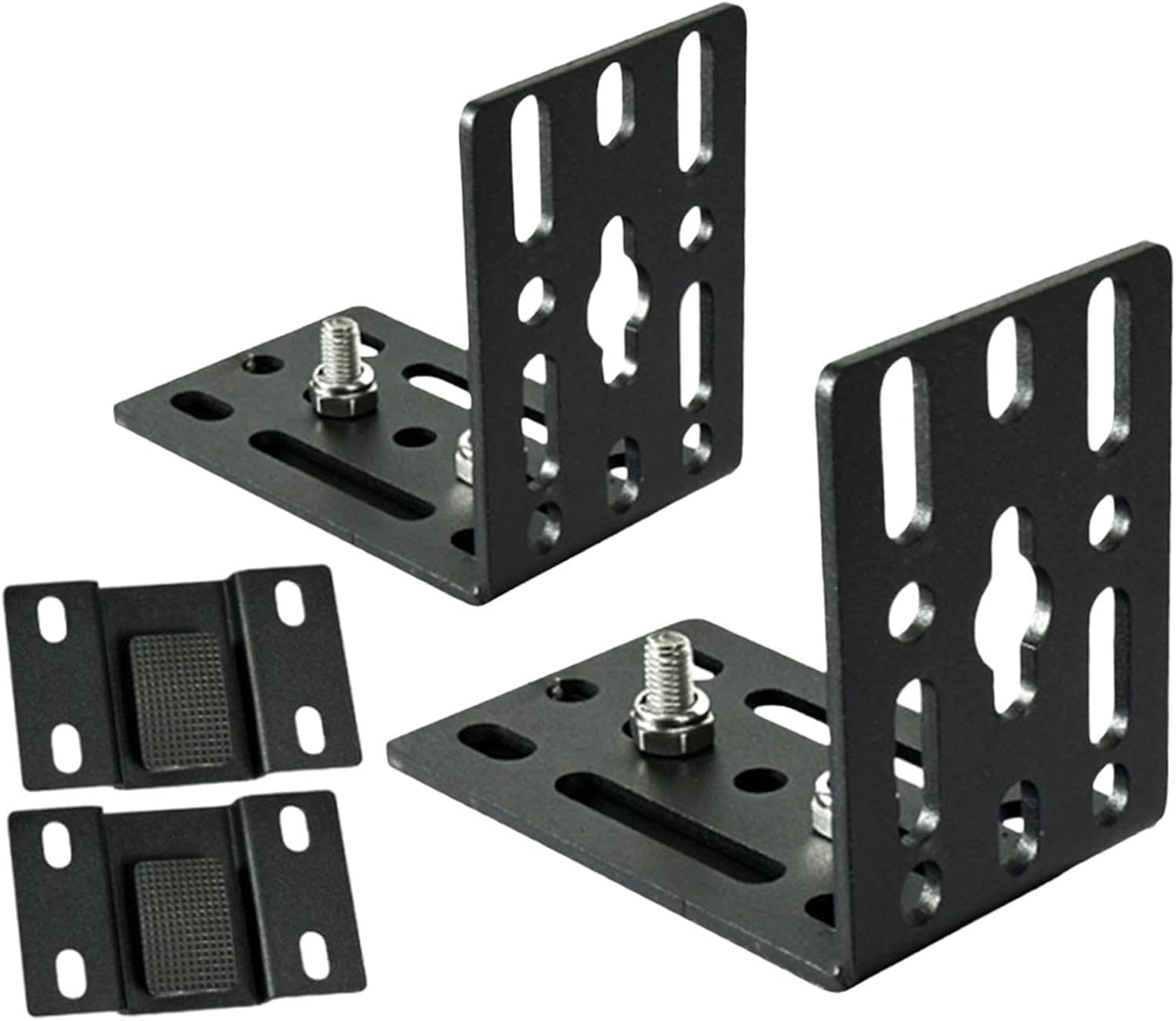 2X Awning Mounting L Brackets Awning Holder Replacement Hardware Pre Drilled Brackets for SUVs Automotive Cross Bar- Style B