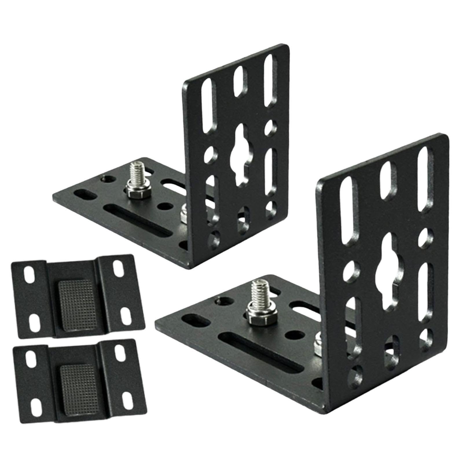 2 Pieces Awning Brackets Stainless Steel L Brackets Awning Holder Mounting Hardware Universal Roof Rack Awning Mount Pre Drilled Easy Installation Sui