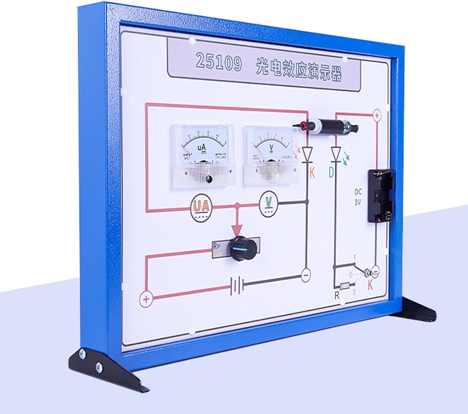 Photoelectric Effect Demonstrator Device Optoelectronic Experiment Equipment Physics Teaching Aid for Classroom Teaching Physics Lab Equipment