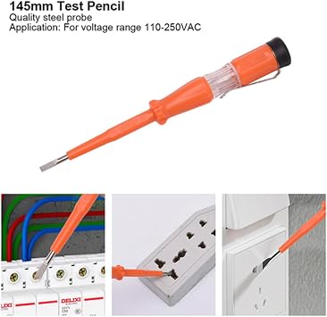 Edward Tools Pro 10 Piece Screwdriver Set - Phillips and Flathead Screwdrivers, Stubby Screwdrivers, SZ Screwdriver, Voltage Test Pencil - ErgoGrip Handles - Magnetic Heads - Heavy Duty CR-V Steel