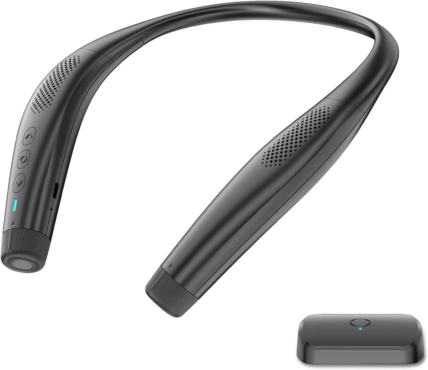 2.4GHz Neck Speaker Bluetooth Speaker, Wireless TV Speakers, Wireless TV Speakers for Seniors