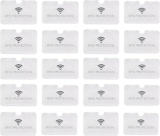 [Oleporel] カード保護ケース RFID 磁気防止 スキミング 防止 防水 防塵 縦型 横挿入 カードケース クレジットカードケース IDカードケース キャッシュカード ゲームカード ポイント カード 保険カード ICカード プロテクタ 干渉防止 磁気シールド カードデータ保護 (20)