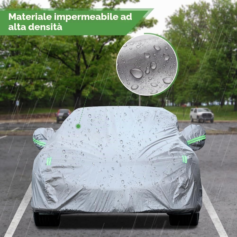 loetad Custodia da Auto Esterno copertura auto impermeabile antipolvere/rasguño universale 470 * 180 * 150 cm