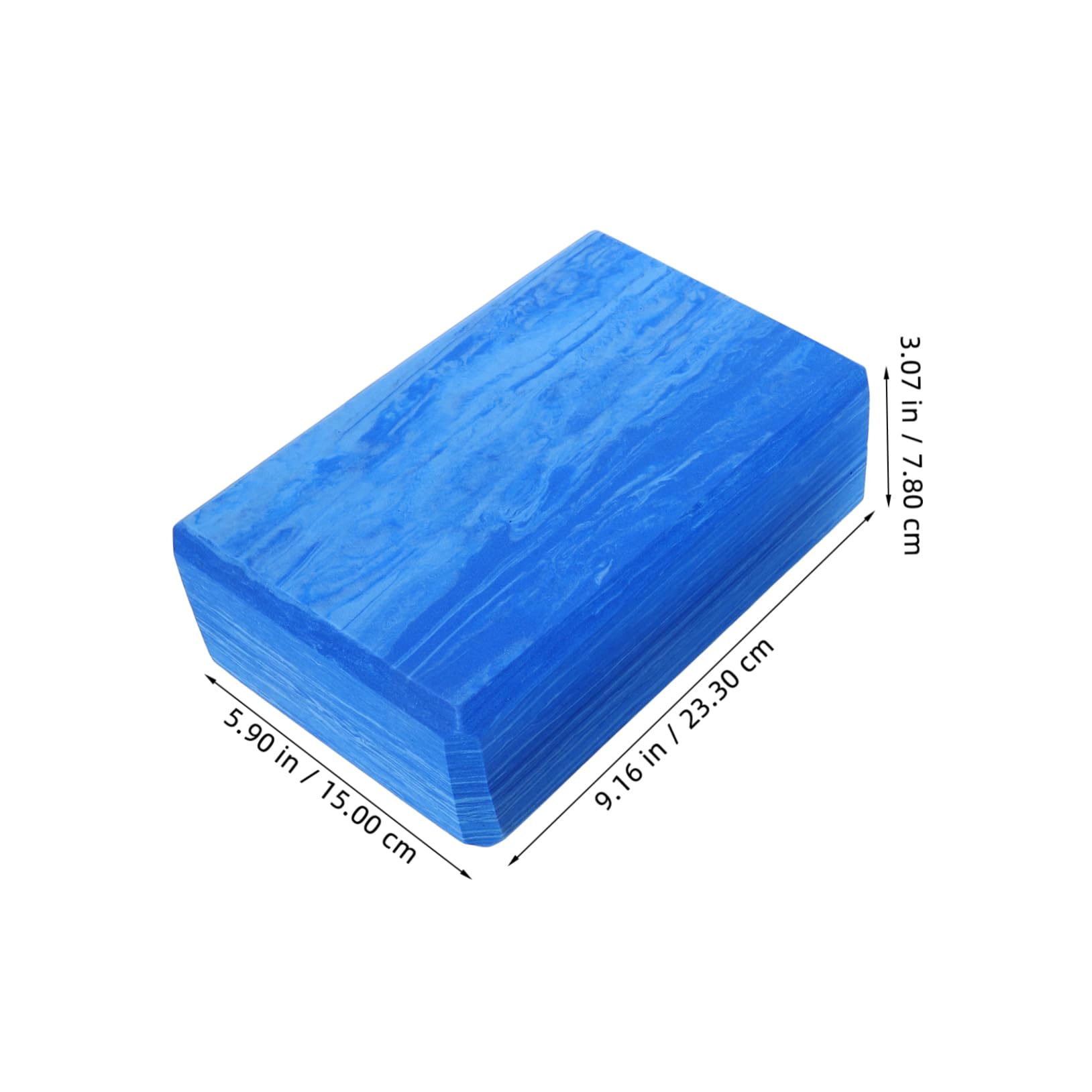 HANABASS Eva Yoga Blocks 3 Pack High Density Foam Yoga Training Equipment Dance Tool