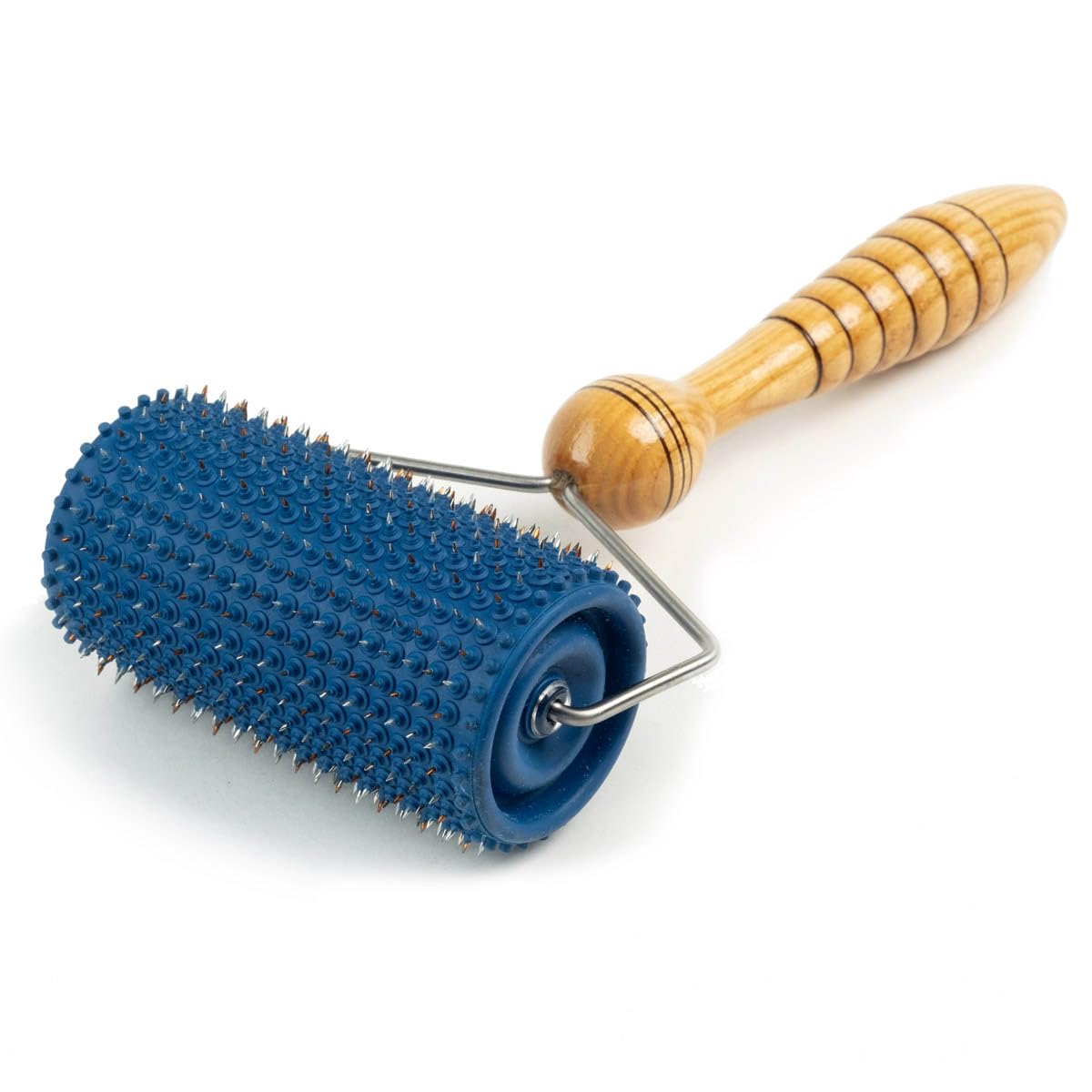 Lyapko Acupuncture Large Roller, Massager Pain Relief Applicator Premium Active Massager Unisex Unique Acupressure Roller for Stress Relief, Relaxation, Needle Roller Full Body (Dark Blue)
