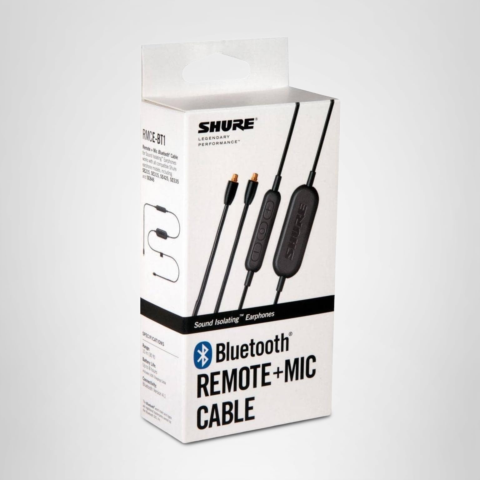 SHURE BT1シリーズ Bluetooth SEシリーズ用交換ケーブル MMCX