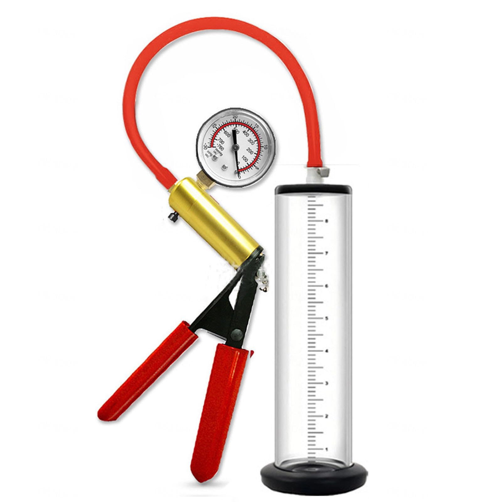 Vakuumpumpe Für Den Mann Red Pension Pumpe Penis Pumpe,A-9in(3.0in/7.4cm)