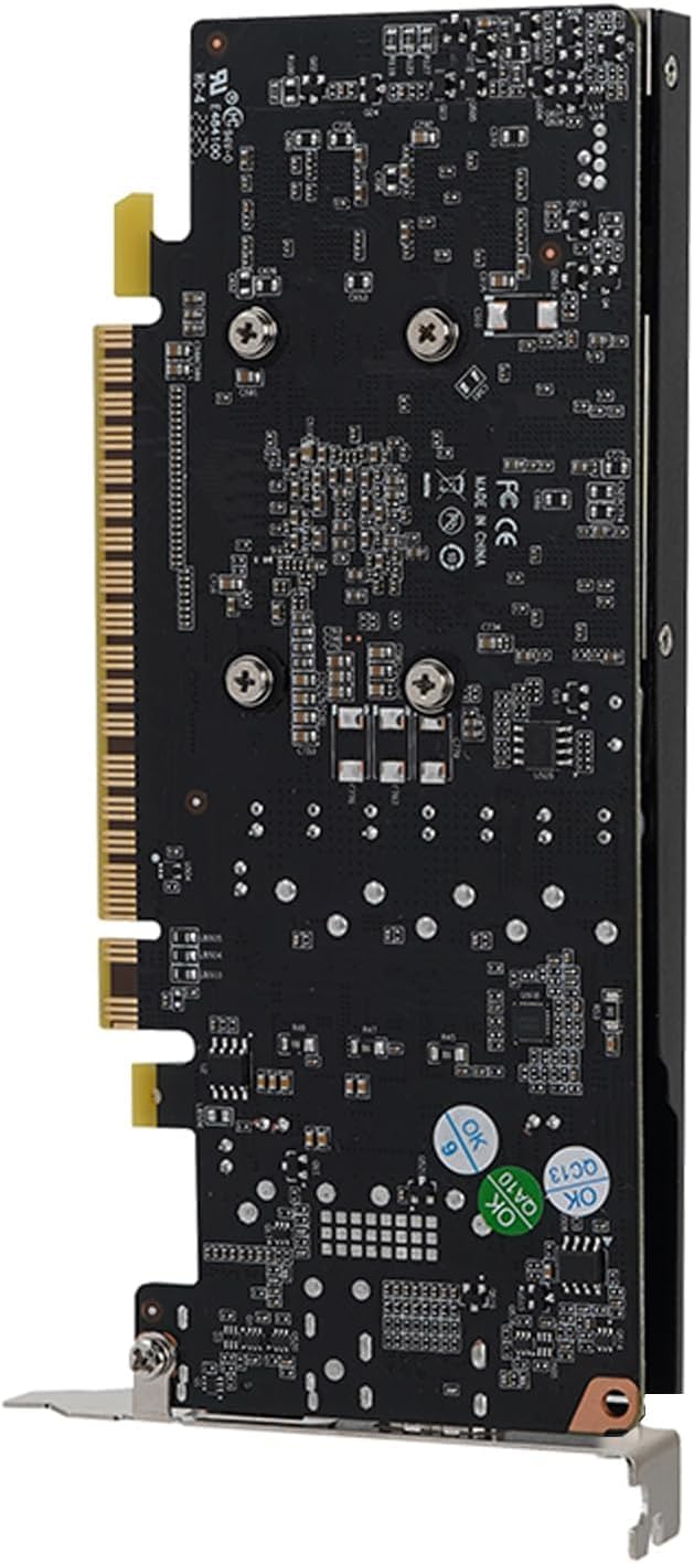 maxsun GEFORCE GTX 1050 Ti 4 GB GDDR5 128-bitowa karta graficzna do gier wideo do gier komputerowych mini mała forma SSF Slim Low Profile Design GPU, DisplayPort, HDMI