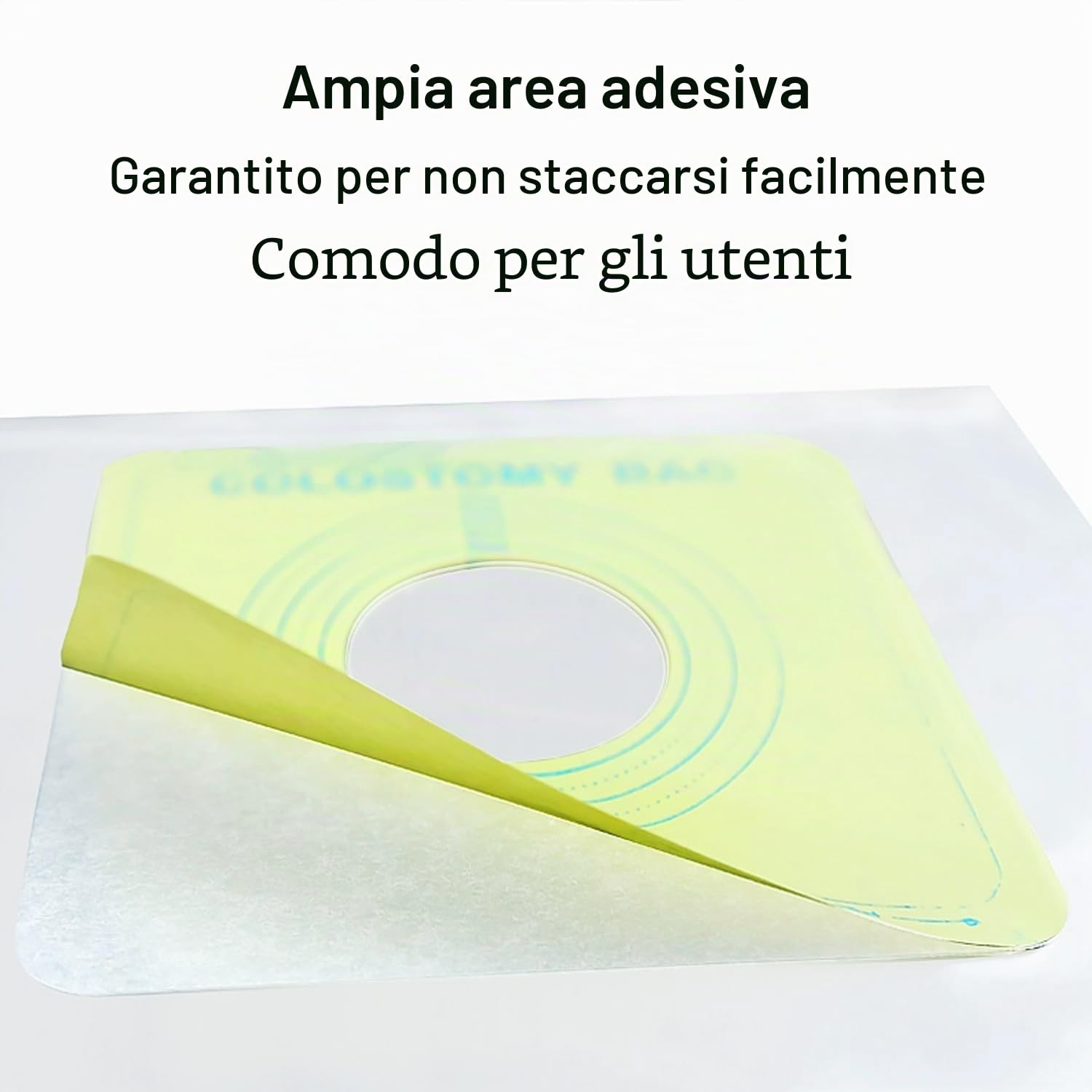100 Pezzi/1 Confezione Sacchetto Monouso Per Stomia, Sacchetto Impermeabile Per Colostomia, Sacchetto Per Doccia Per Dialisi Peritoneale, Sacchetti Per Doccia Protettivi Per Cateteri Tagliati a Misura