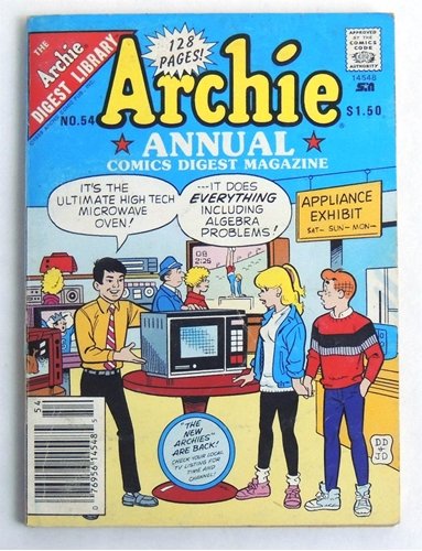 Archie Annual Comics Digest Magazine (No. 54) (The Archie Digest ...