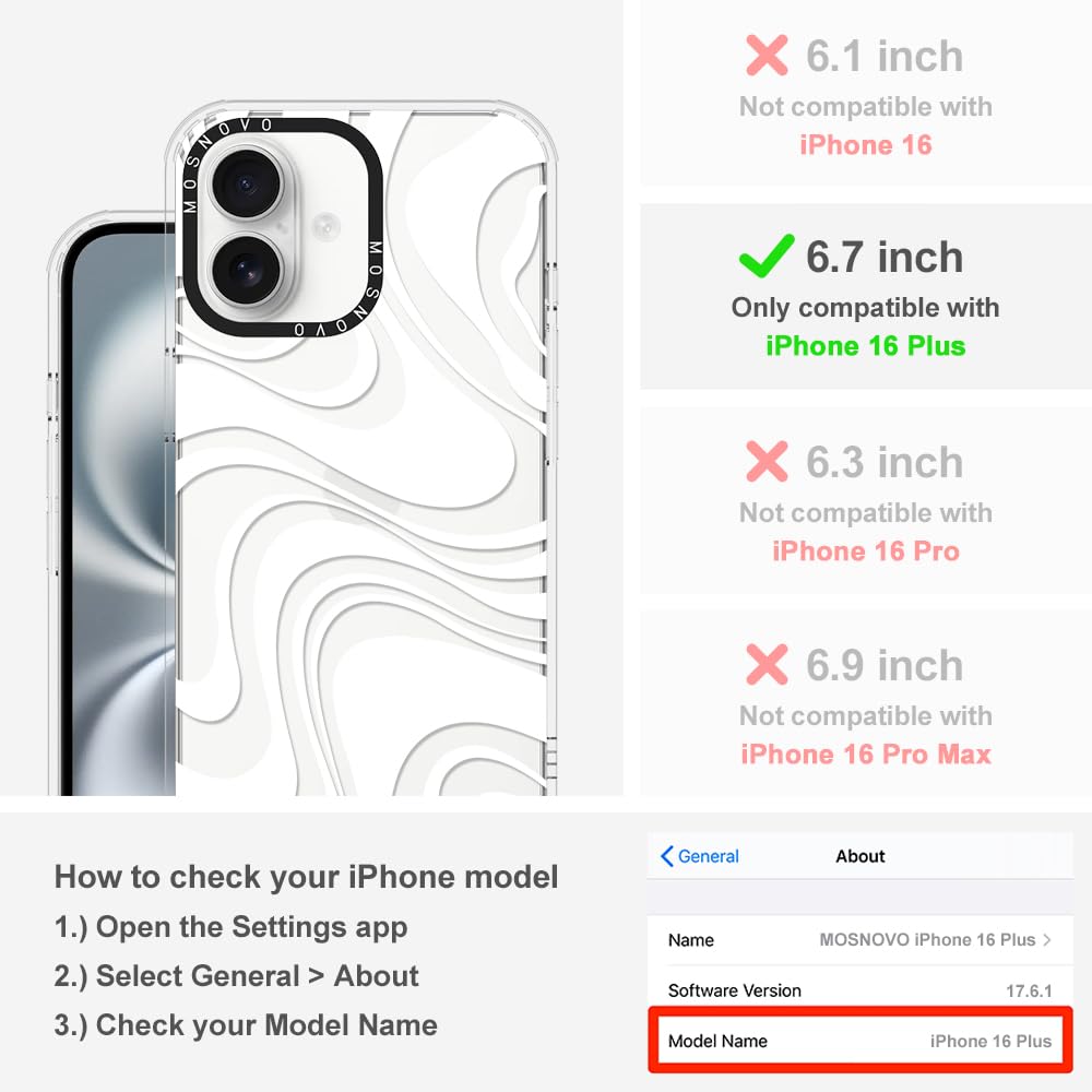 MOSNOVO Case for iPhone 16 Plus - Image 2