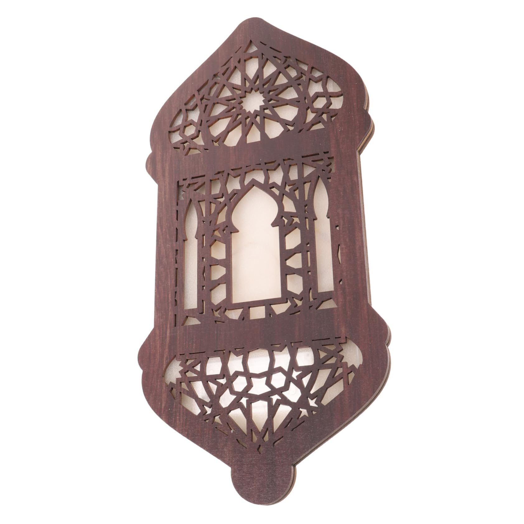LIFKICH Ramadan Table Decorations Eid Mubarak Lights Eid Mubarak Lamp Decorative Lantern Hanging Sign Wooden Wall Sticker Ramadan Lamp Ramadan LED Lights Wood Eid Mubarak Decorations
