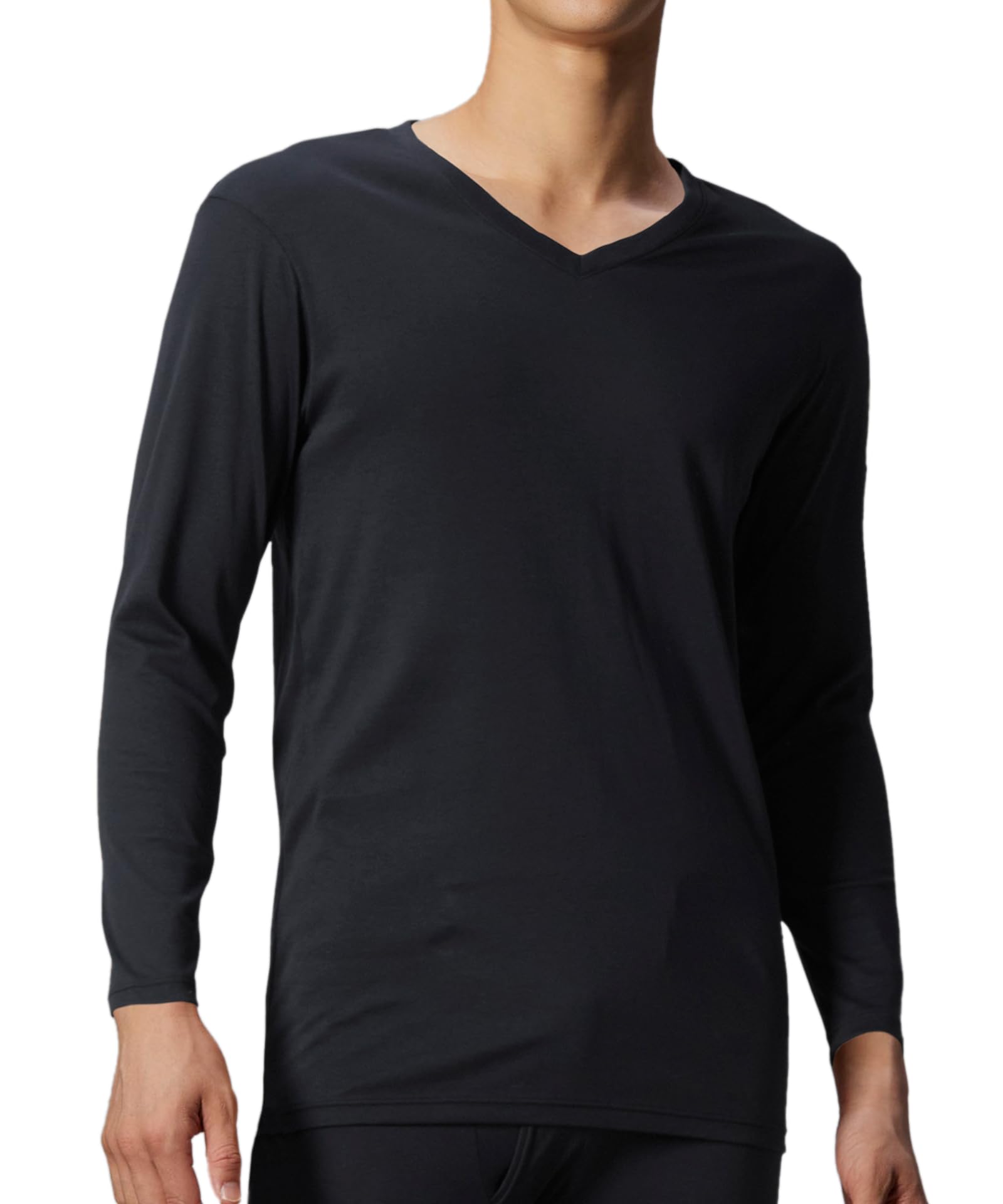 Amazon.co.jp: WACOAL MEN(ワコールメン) あったかインナー Vネック 8