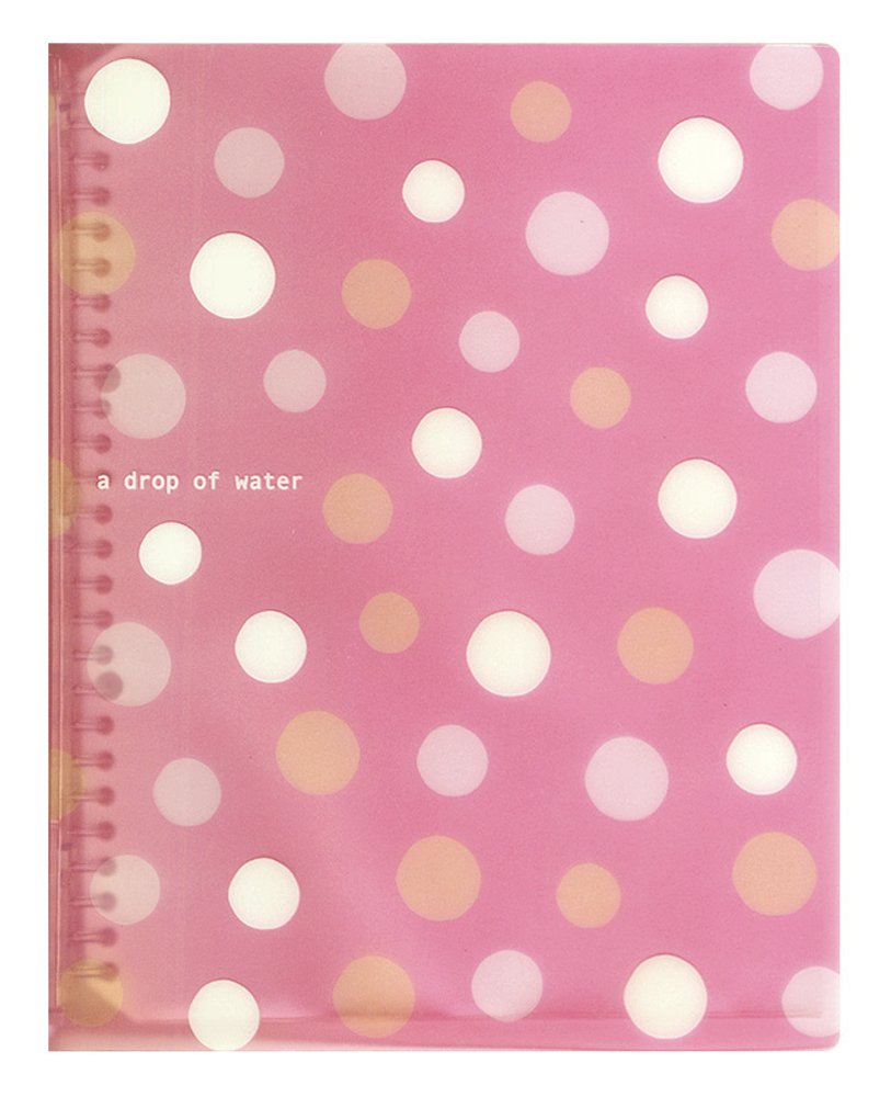 Amazon.co.jp: キュービックス バインダー B5 26穴 MIZUTAMA ピンク