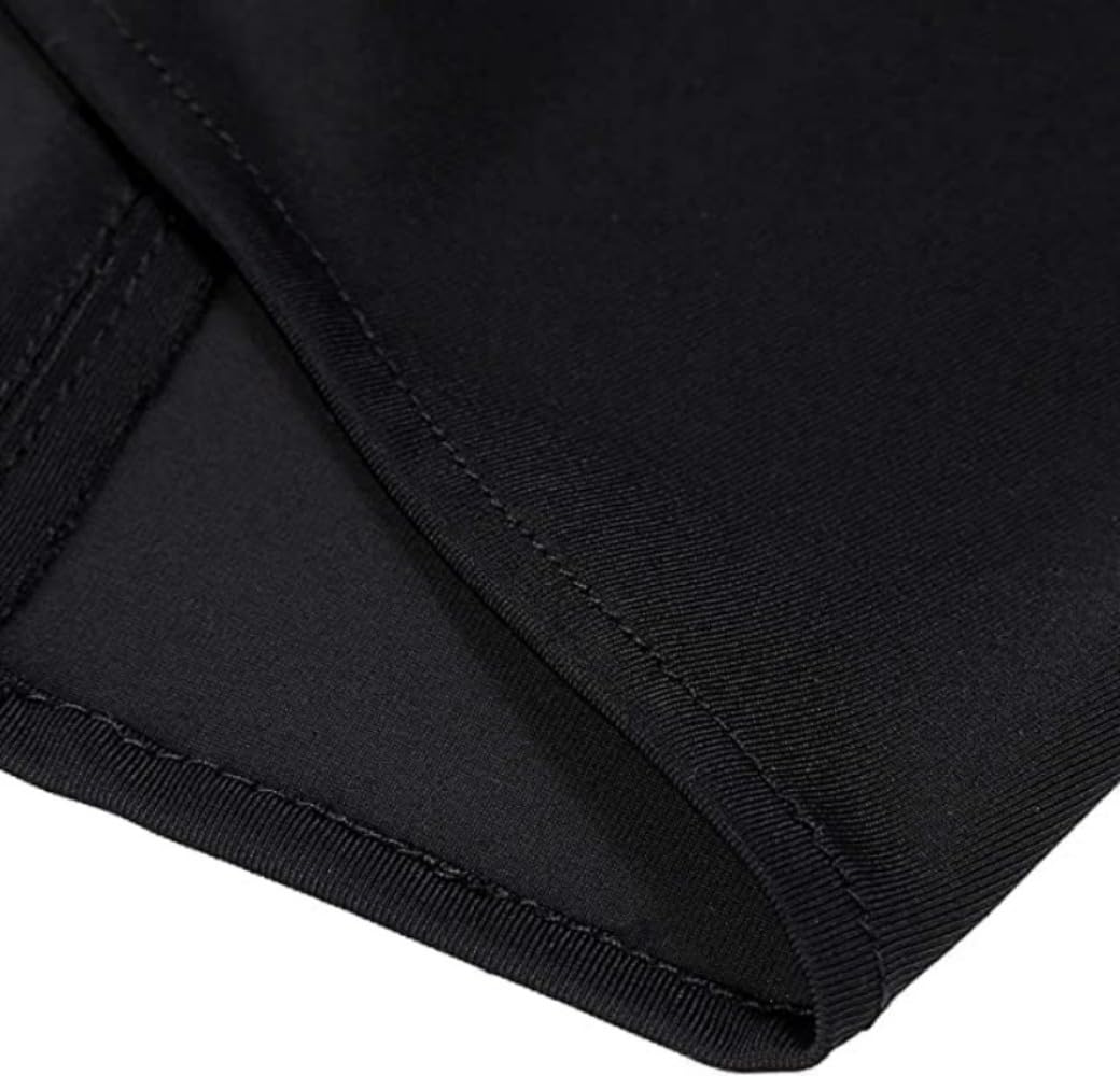 Cagoule Nuit Noire en Nylon Élastique, Texture Suprême et Silhouette Furtive pour Expériences Sensorielles et Cérémonies Privées CS927